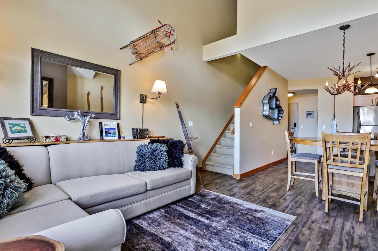 Spectacular Mountain View Corner Unit Pool Hot Tub Park Pass Apartment Canmore Exterior foto